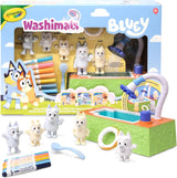 Washimals Bluey Set 4 Mascotas Piscina y Fondo Coloreable (vista 2)