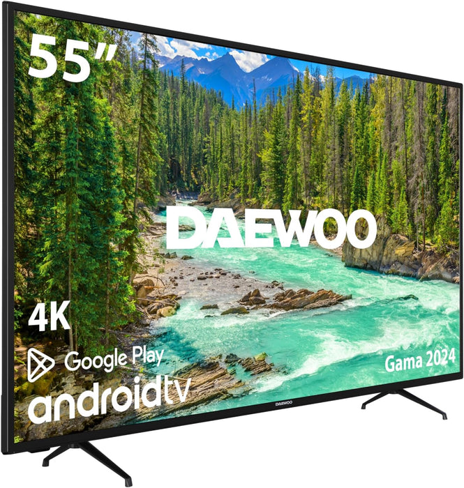 Daewoo Televisor 55" 4K UHD SmartTv (D55DM54UAMS)