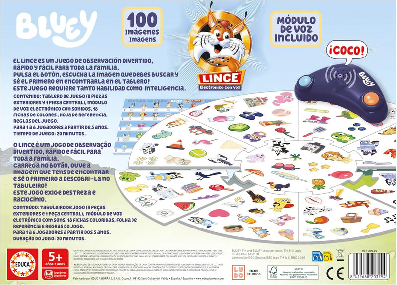 Lince Electrónico Bluey