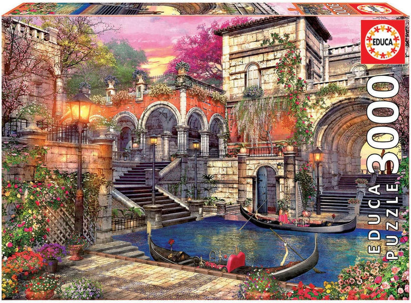Educa Borrás Puzzle 3000 pieces Romance in Venice (16320)