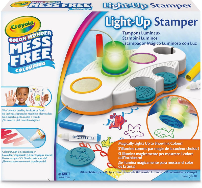 Crayola Color Wonder Estampines Mágicos Luminosos 75-0275