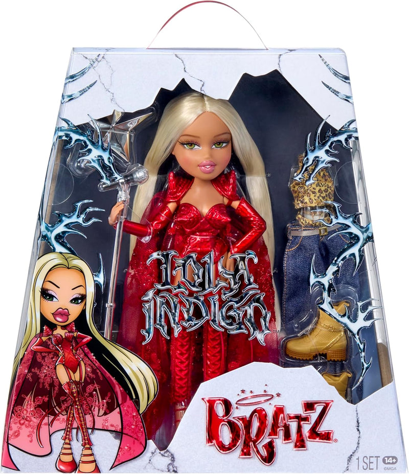 Bratz x Lola Índigo - Muñeca con Dos Outfits y Accesorios inspirados en la Gira y Nuevo Disco Nave Dragón - para Fans y coleccionistas