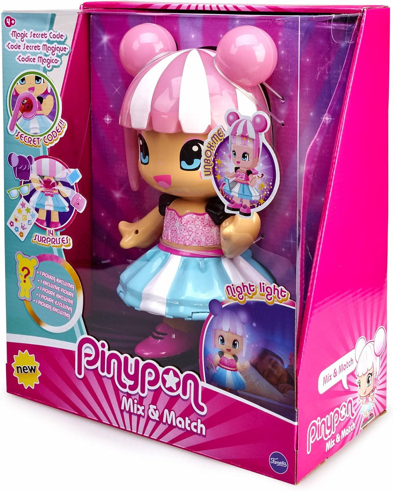 Pinypon Code Secret Magique - Grande Figurine 30cm avec Surprises