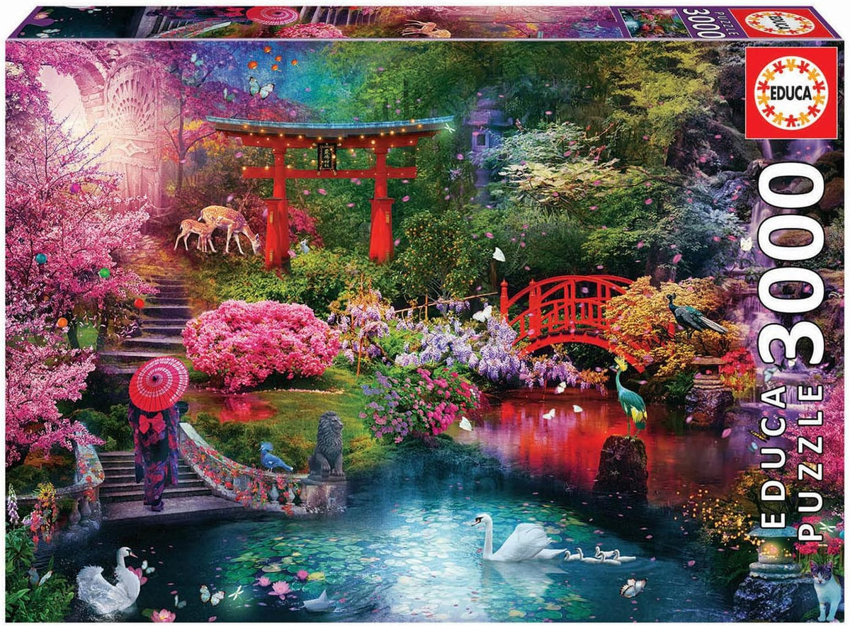 Educa Borrás Puzzle 3000 Jardín japonés (19282)