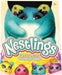 Nestlings Celeste de Goliath, mascota interactiva que ilumina sus ojos para mostrar necesidades.