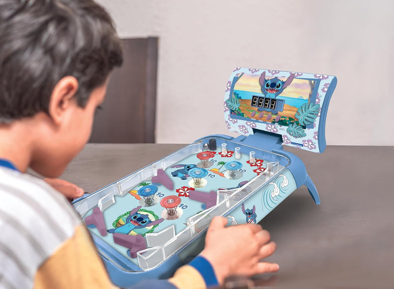Pinball Electrónico Disney Stitch Lexibook JG610D