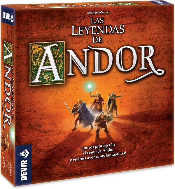 Caja del juego Leyendas de Andor de Devir