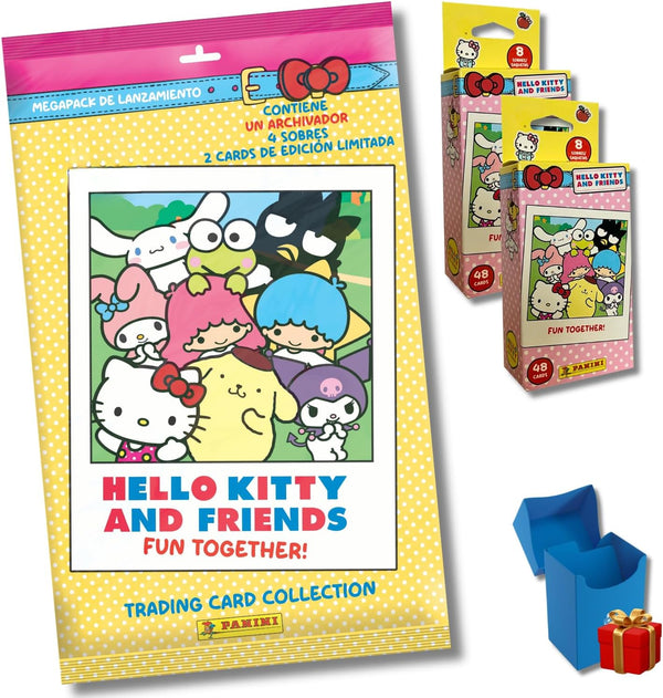 Pack Hello Kitty Fun Together Megapack + 16 sobres trading cards