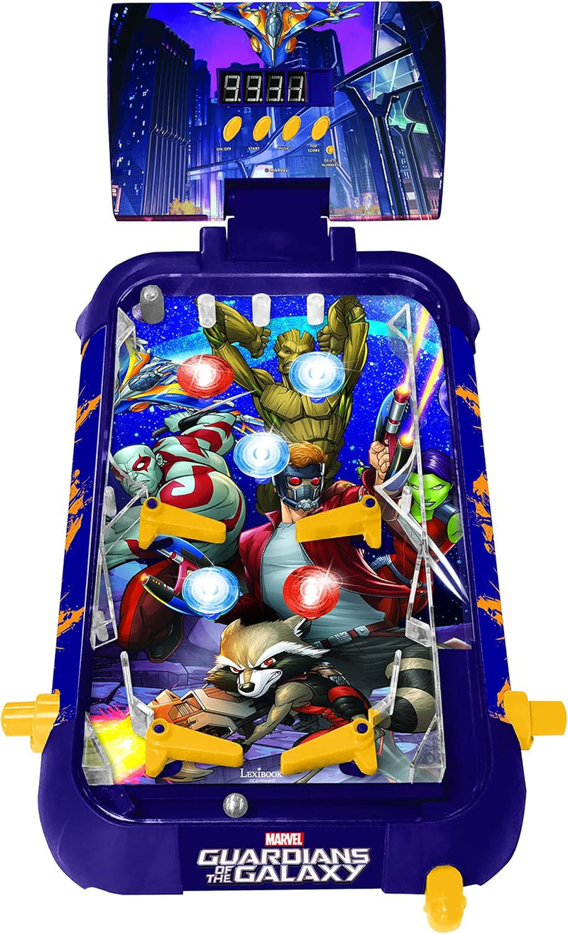 Pinball Electrónico Guardianes de la Galaxia Lexibook JG610GG