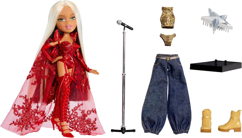 Bratz x Lola Índigo - Muñeca con Dos Outfits y Accesorios inspirados en la Gira y Nuevo Disco Nave Dragón - para Fans y coleccionistas