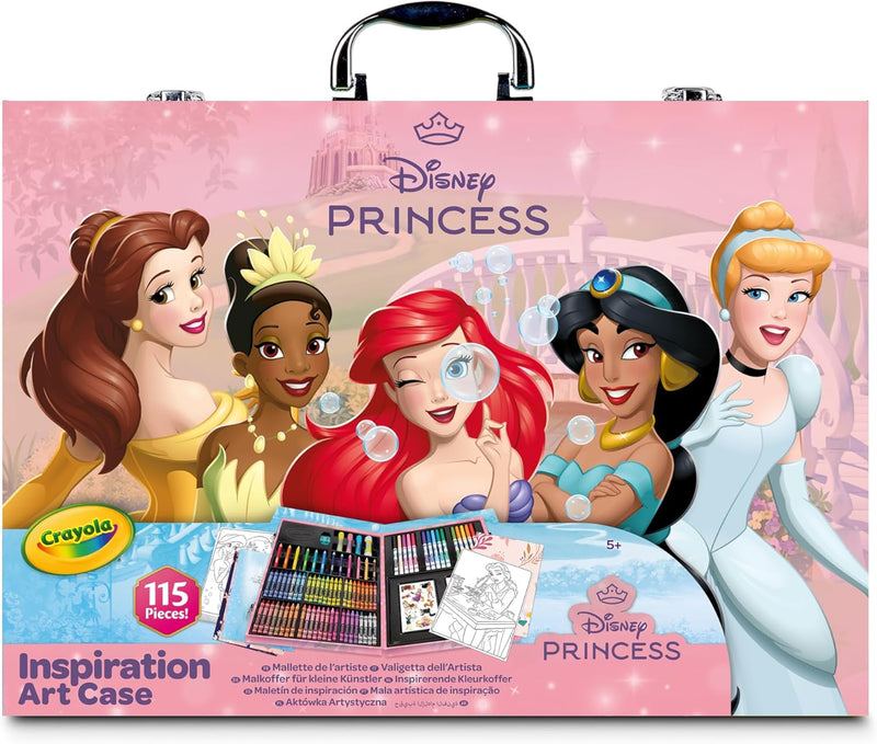 Maletín Del Artista Princesas Disney 115 Piezas