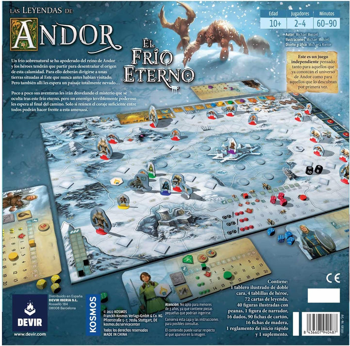 Devir Leyendas de Andor - El frío eterno (BGANDFRISP)