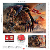 Puzzle Eagle Rider 2000 Piezas Educa Borrás (vista 2)