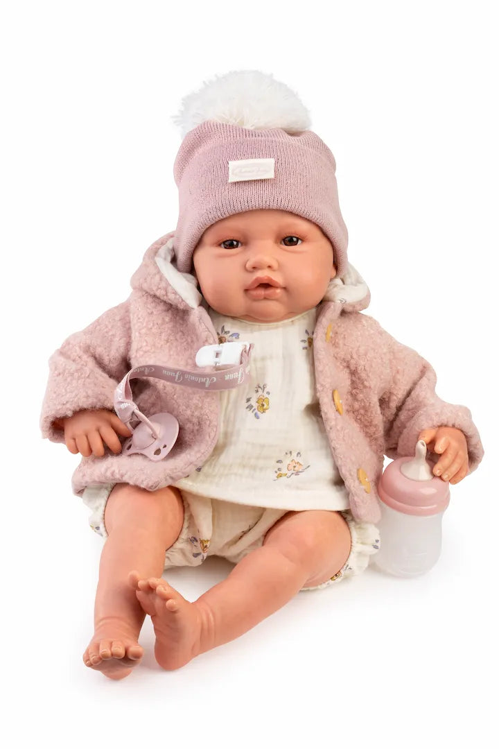 Muñeca Antonio Juan Reborn Baby Love invierno referencia 82405