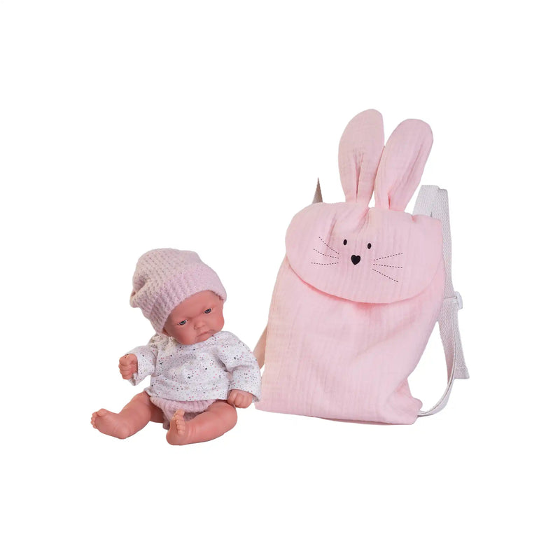 Muñecas Antonio Juan Pitu con mochila para ti (84091)