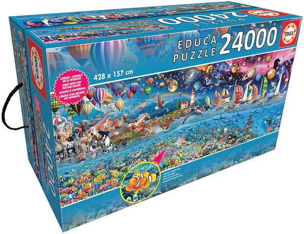Educa Borrás Puzzle 24.000 Vida El Mayor Puzzle (13434)