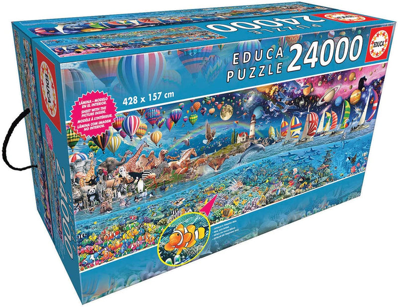Educa Borrás Puzzle 24.000 Vida El Mayor Puzzle (13434)