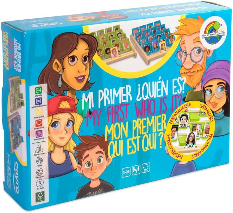Mi Primer Quién es Quién Cayro - Juego de Deducción Infantil CAYRO-849