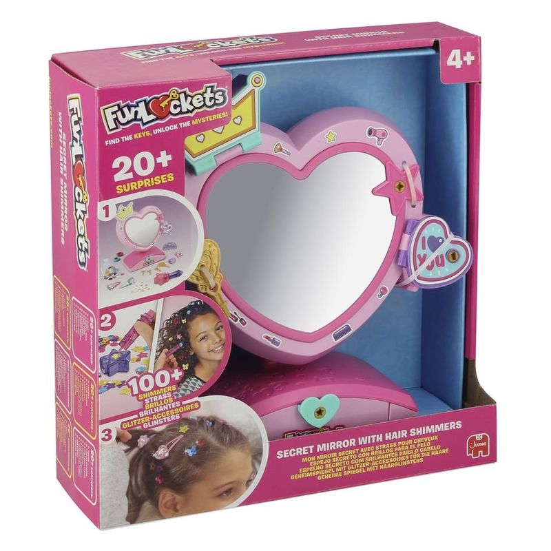 Jumbo FunLockets - Espejo Secreto con brillos (S25200)