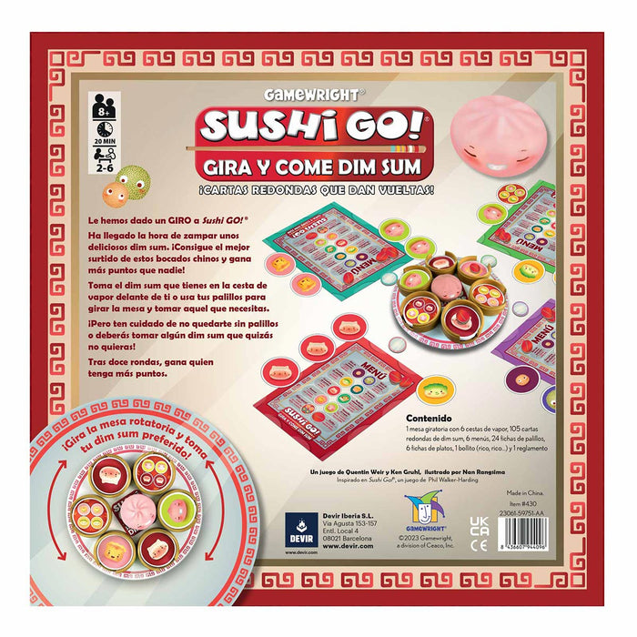 Devir Sushi Gira y come Dim Sum (BGSGGIRSP)