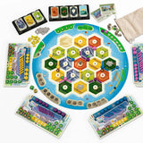 Componentes del juego Catán Energías de Devir
