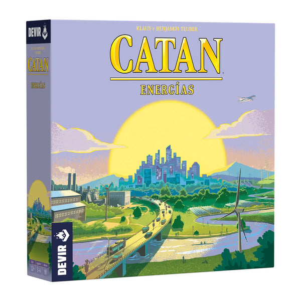Caja del juego Catán Energías de Devir