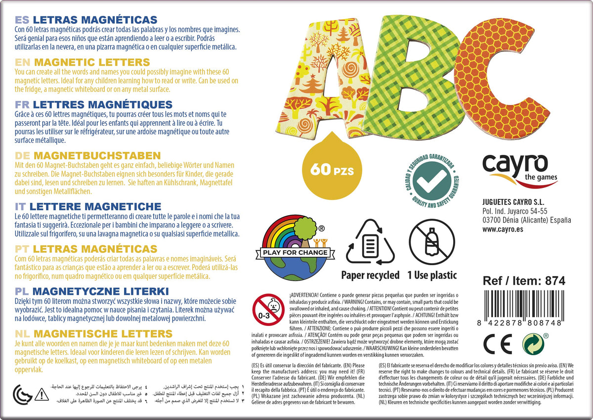 Letras Magnéticas Cayro, imagen 4