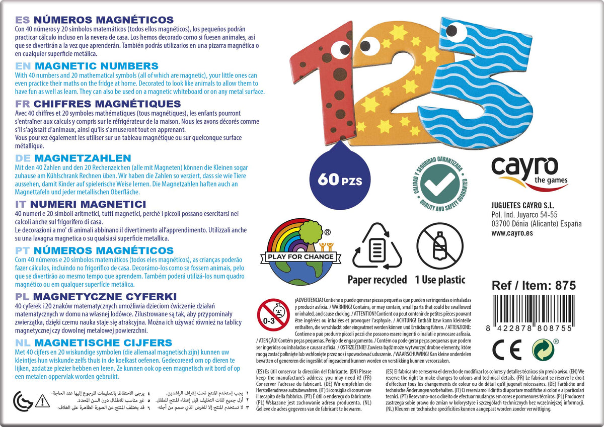Números Magnéticos Cayro, imagen 4