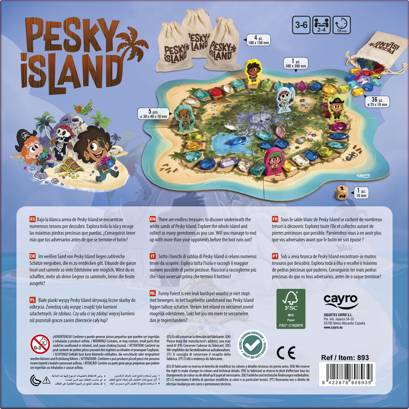 Cayro Pesky Island - El emocionante juego de búsqueda de tesoros (893)