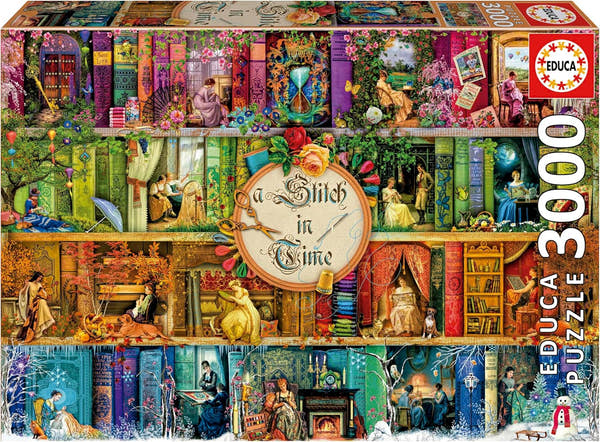 Puzzle A Stitch in Time 3000 Piezas Educa Borrás