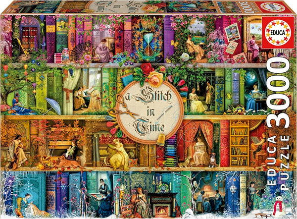 Puzzle A Stitch in Time 3000 Piezas Educa Borrás
