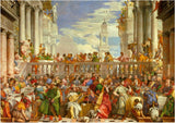 Educa Borrás Puzzle 4000 piezas Las Bodas de Caná - imagen final del puzzle armado 136x96 cm con la pintura renacentista de Veronese