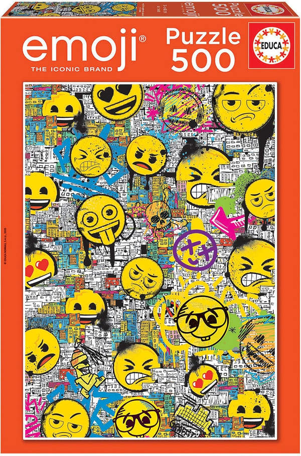 Educa Borrás Puzzle 500 Piezas Emoji (18485)