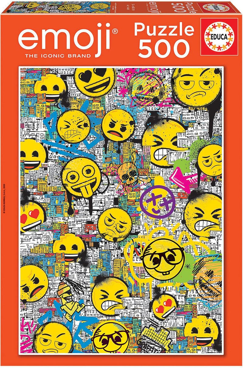 Educa Borrás Puzzle 500 Piezas Emoji (18485)