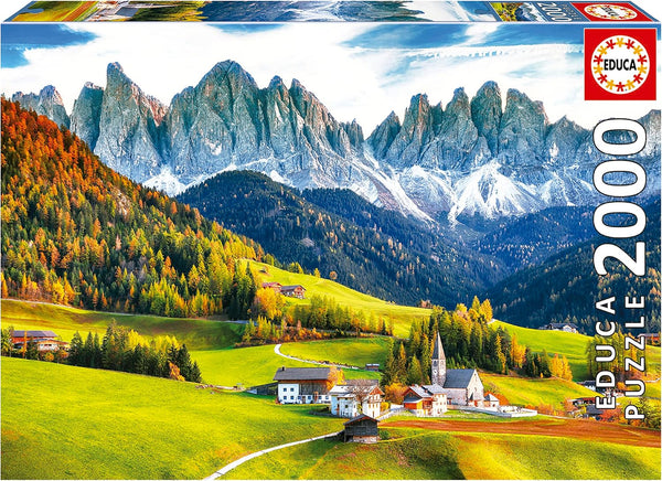 Puzzle Otoño en los Dolomitas 2000 Piezas Educa Borrás