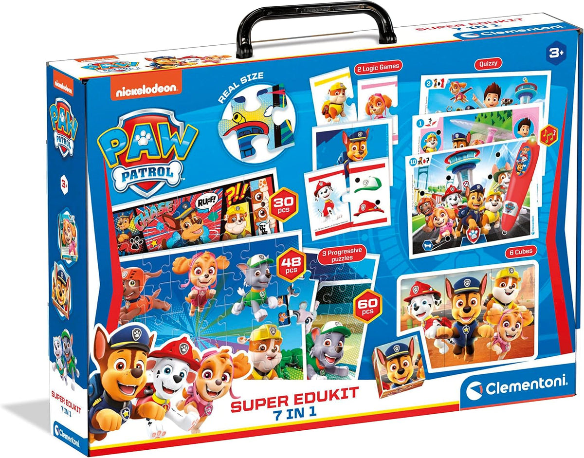 Edukit 7 en 1 Patrulla Canina Clementoni 18112, caja