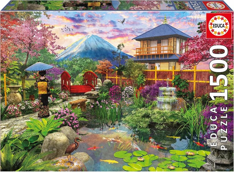 Puzzle Jardín Japonés 1500 Piezas Educa Borrás