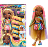 Rainbow High Meline con Kit de Tizas para Pelo
