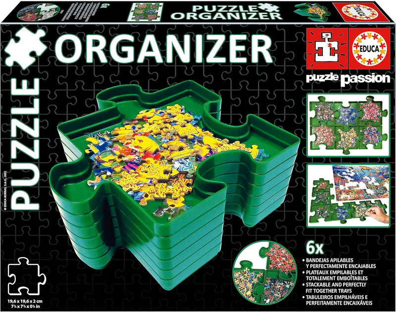 Educa Set Organizador/clasificador de puzzles (19577)