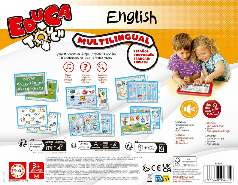 Educa Touch Junior Aprendo Inglés