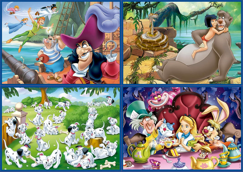 Multi 4 Puzzle Clásicos Disney