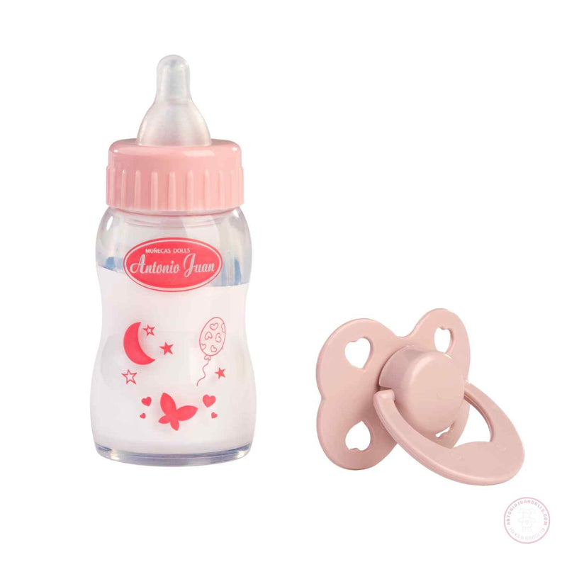 Muñecas Antonio Set bibe y chupe pequeño (92329)