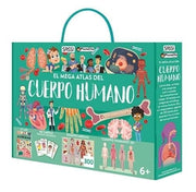El mega atlas del cuerpo humano Sassi Junior Manolito Books