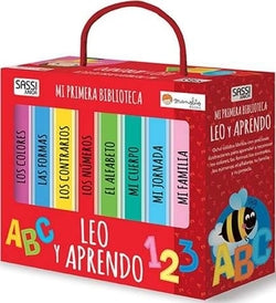 Leo y aprendo Q Box Sassi Junior Manolito Books