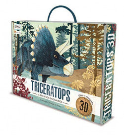 Triceratops era dinosaurios Q Box Sassi Junior
