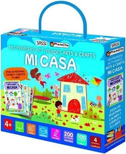 Mi casa libro ilustrado Sassi Junior Manolito Books