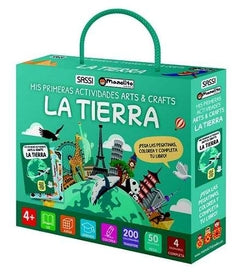 Tierra libro ilustrado Sassi Junior Manolito Books