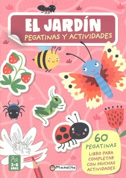 El jardín Pegatinas y actividades Sassi Junior