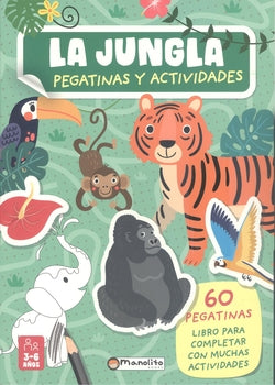 La selva Pegatinas y actividades Sassi Junior