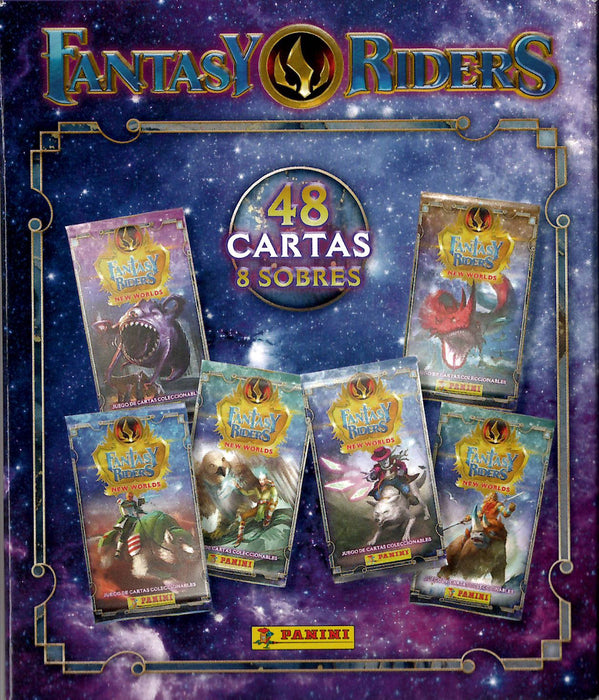 Panini Blister 8 envelopes Fantasy Riders New Worlds (004578KBE8) 